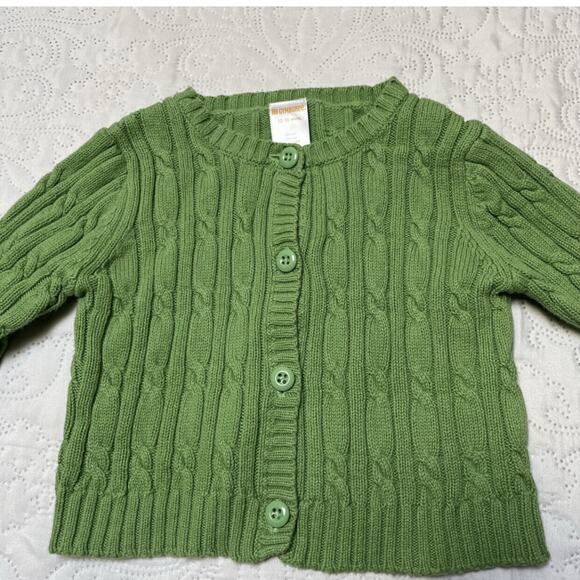 Gymboree Cable Knit Cardigan Sweater 12–18m - Picture 3 of 5